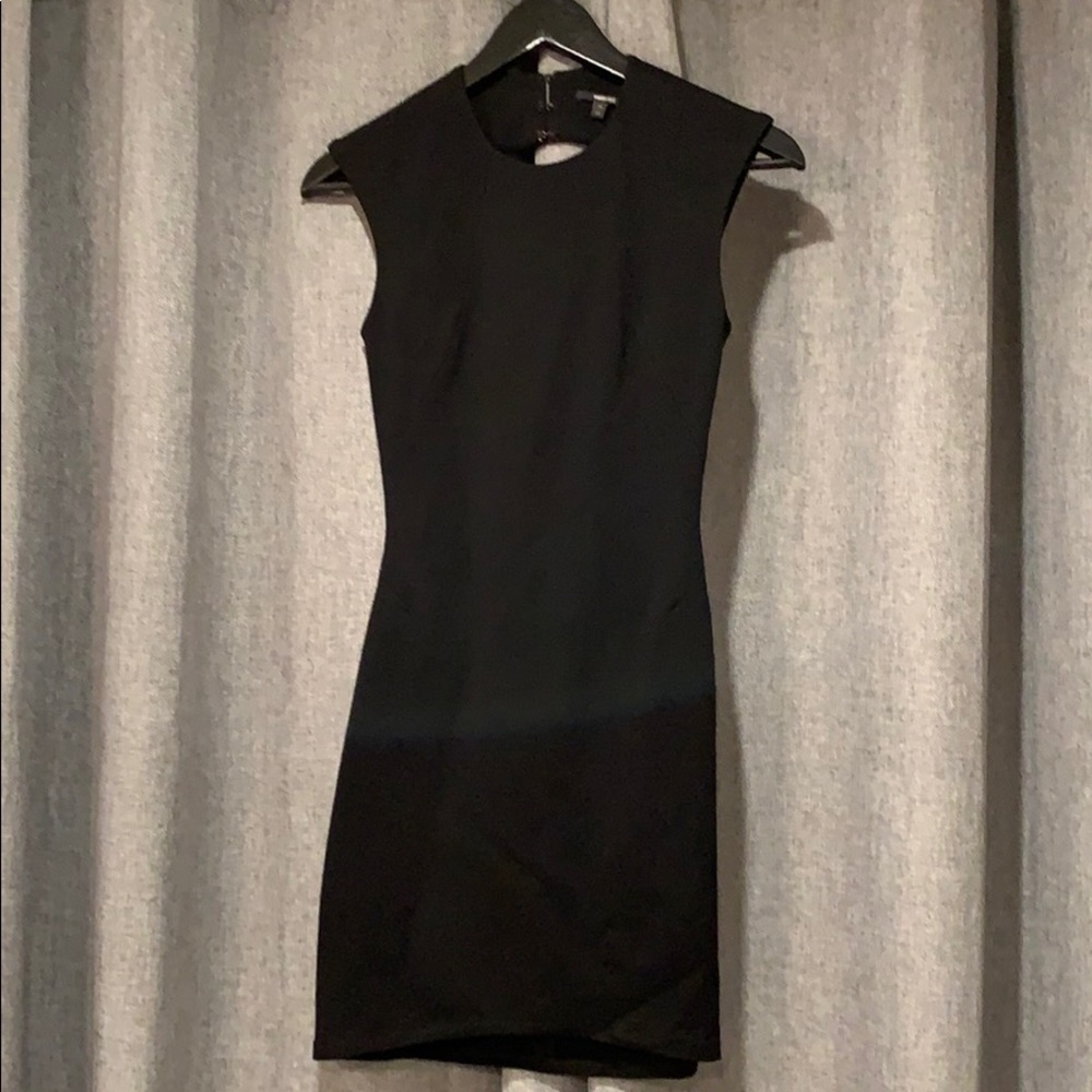 Kimberly Ovitz Backless black dress